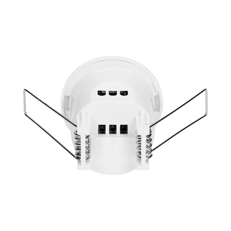 Flush mounted PIR motion sensor 360°