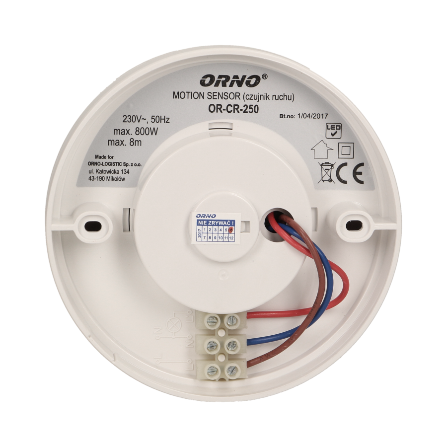 PIR motion sensor 360°