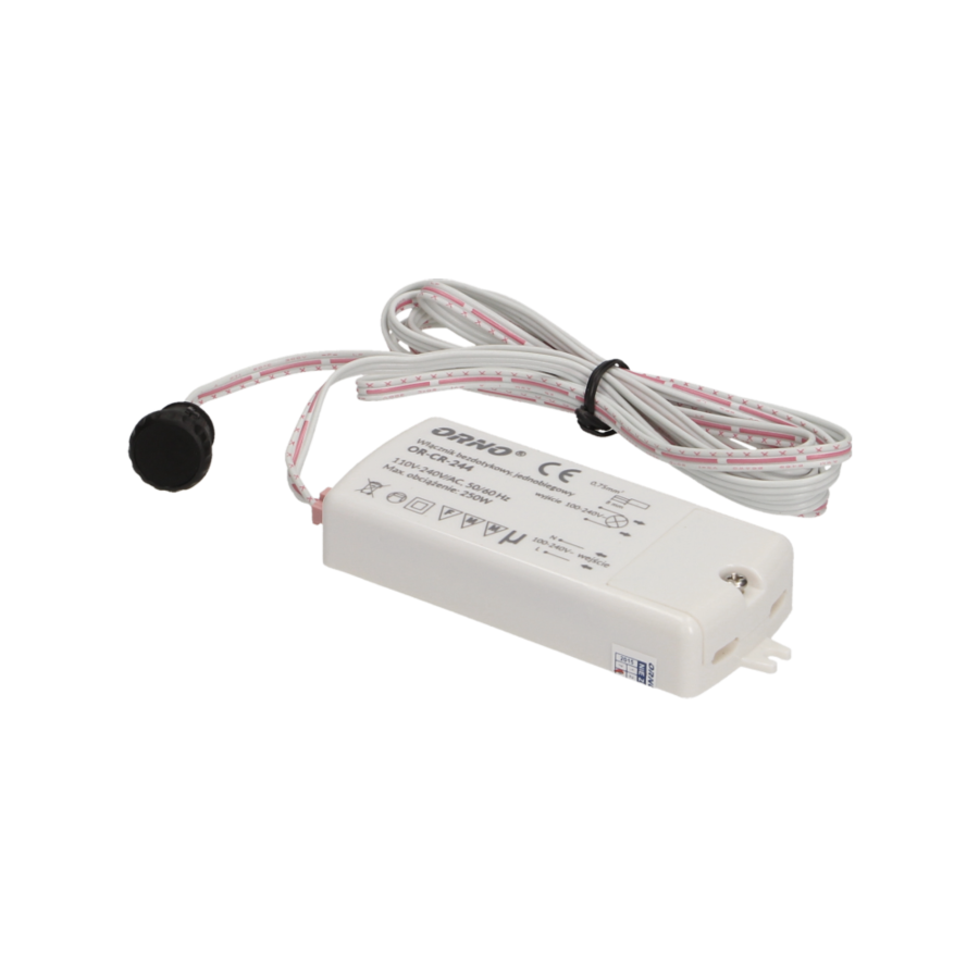 Włącznik bezdotykowy, jednobiegunowy, IP20, 250W