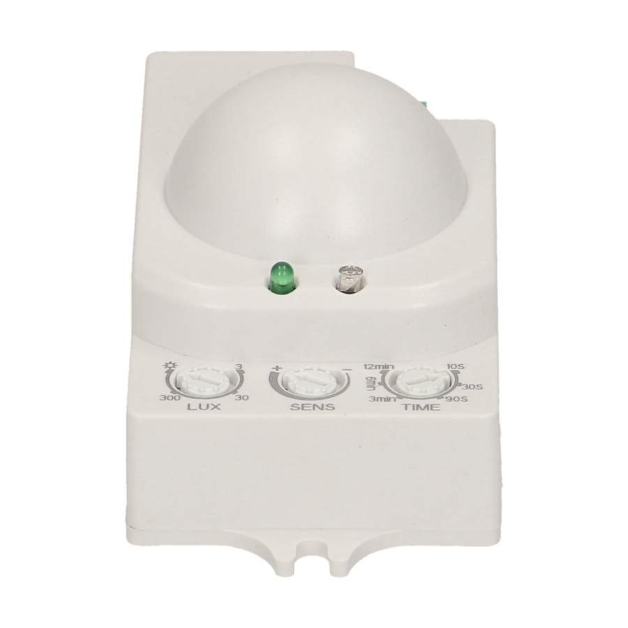 Mikrofalowy czujnik ruchu, 360st. IP20, 1200W