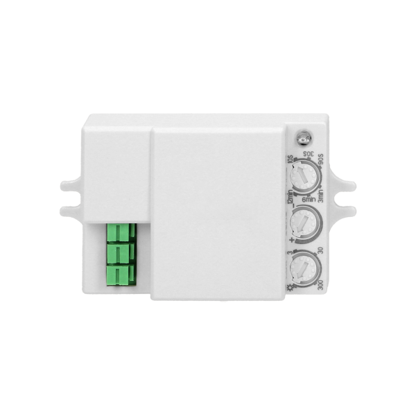 Mikrofalowy czujnik ruchu, mini, 360/180st. IP20, 1200W