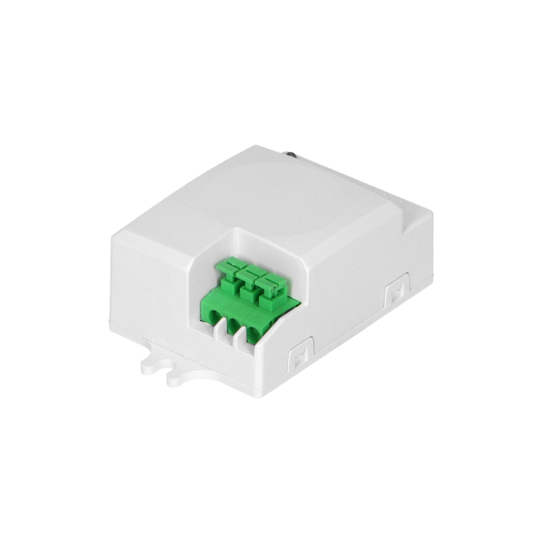 Mini, flat microwave sensor 360° with DIP switch