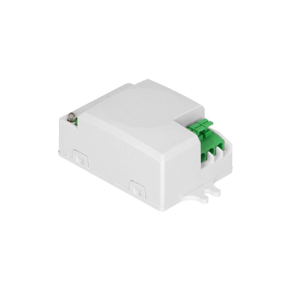 Mini, flat microwave sensor 360° with DIP switch
