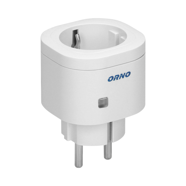 Gniazdo bezprzewodowe mini sterowane pilotem 1+1, Schuko