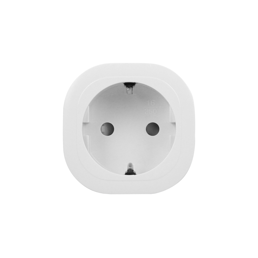 Mini wireless socket with remote control, 1+1, Schuko