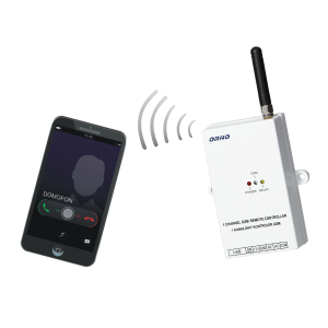 GSM controller with USB input for automatic gate control
