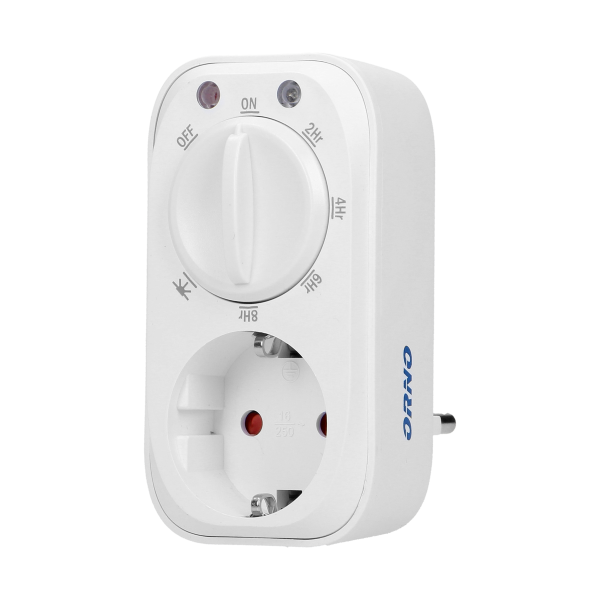 Mechanical timer with twilight sensor, Schuko, 16A/230A