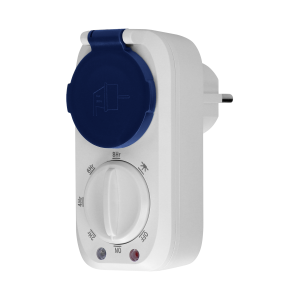 Outdoor mechanical timer with twilight sensor, Schuko, 16A/230A, IP44