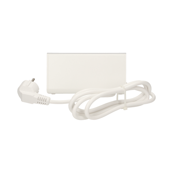 Przedłużacz biurkowy z wyłącznikiem i ładowarką, 1x2P+Z, 1x2P/II, 1xUSB, przewód 1,5m 3x1mm