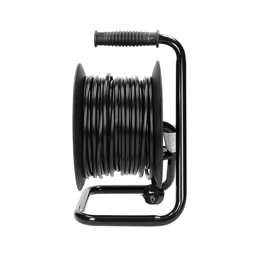 Cable reel with 4 sockets, PVC, H05VV-F 3x1.0mm² - 30m,