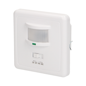 Czujnik ruchu i dźwięku 160 st. IP20, do puszki, 500W, min. obciążenie 40W