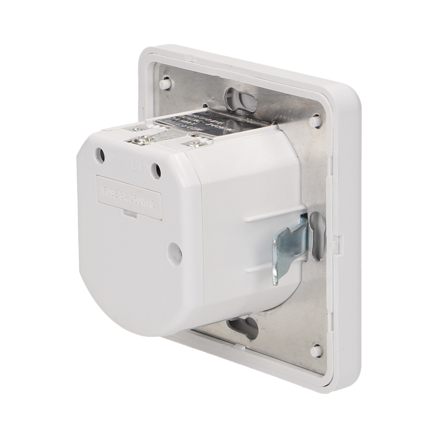 Czujnik ruchu i dźwięku 160 st. IP20, do puszki, 500W, min. obciążenie 40W