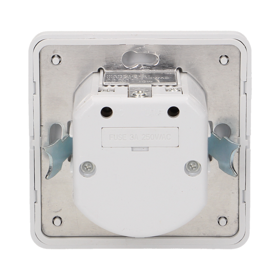 Czujnik ruchu i dźwięku 160 st. IP20, do puszki, 500W, min. obciążenie 40W