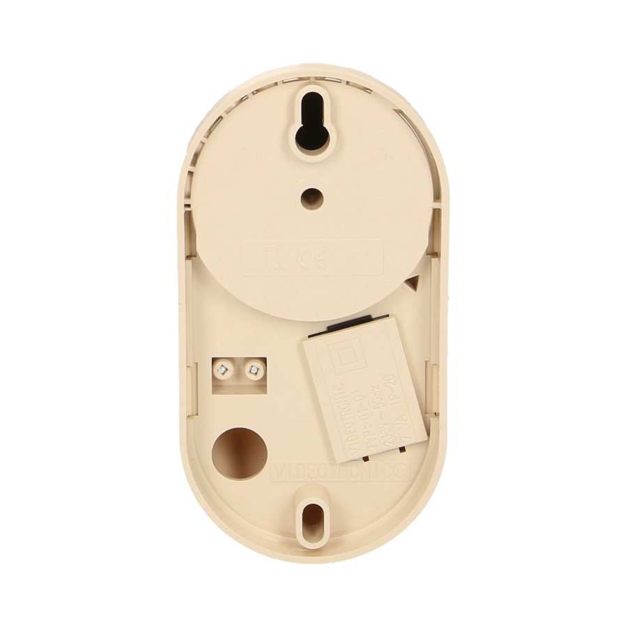 Dzwonek Standard Bis (czaszowy) 230V beżowy