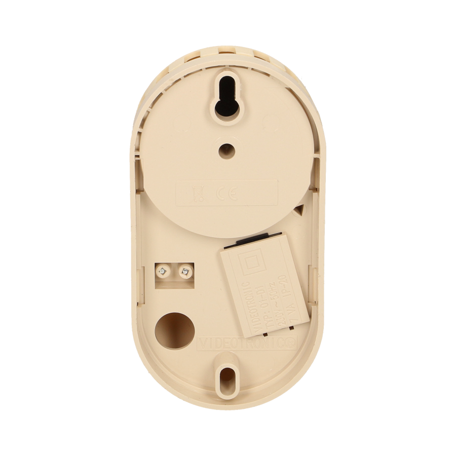 Dzwonek Standard 230V beżowy