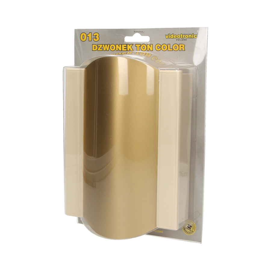 Dzwonek Gong Ton Color 230V złoty