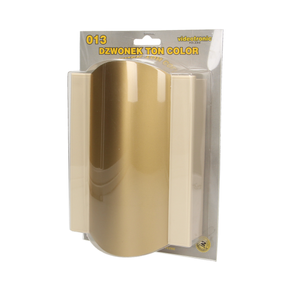 Dzwonek Gong Ton Color 230V złoty