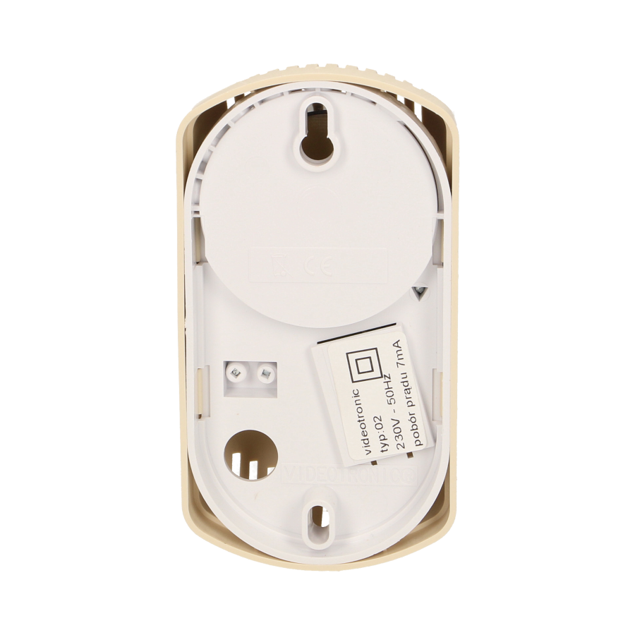 Dzwonek Elektroniczny 230V beżowy