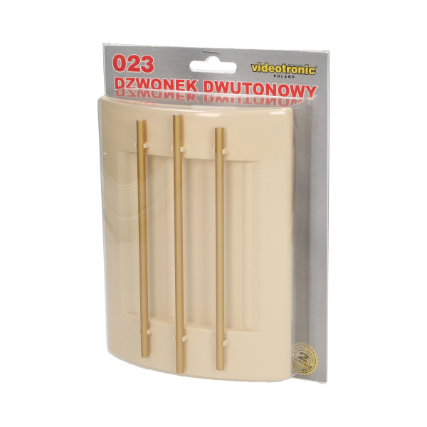 Dzwonek Luppo 230V beżowy *