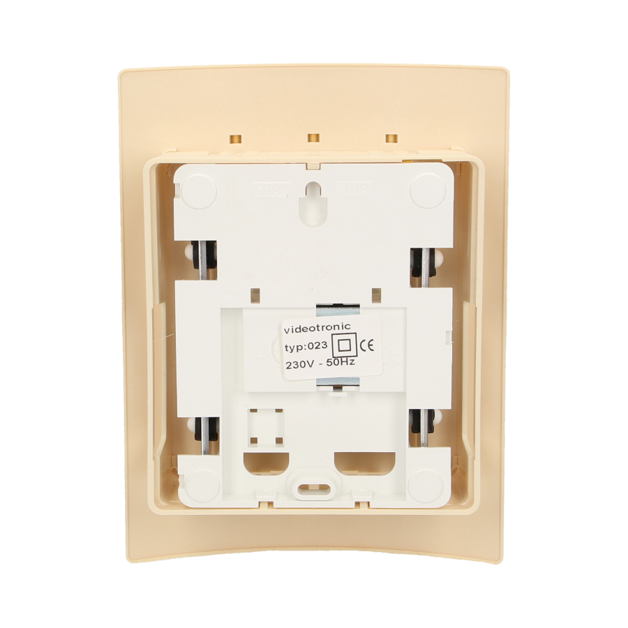 Dzwonek Luppo 230V beżowy *