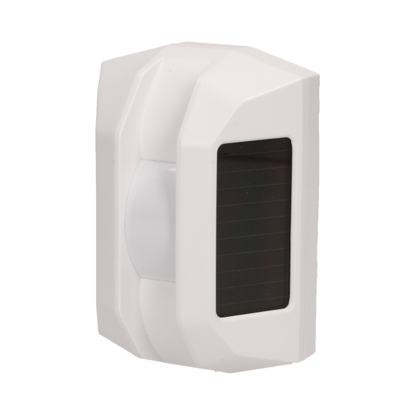 Solar, wireless curtain