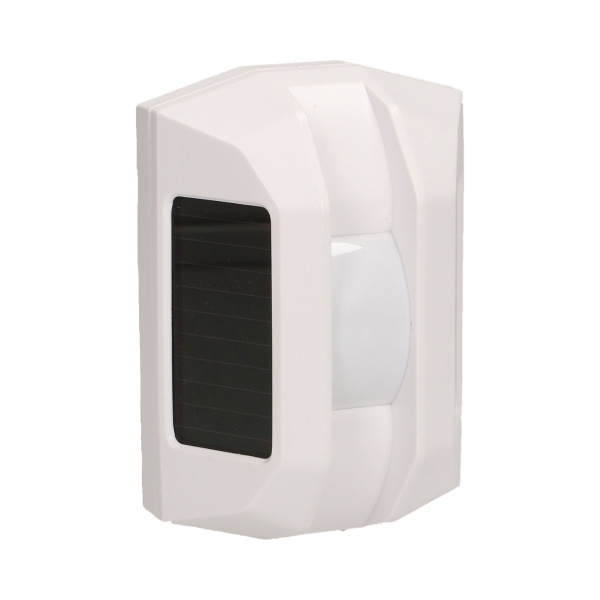 Solar, wireless curtain