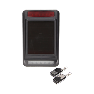 Bezprzewodowa syrena alarmowa do barier podczerwieni