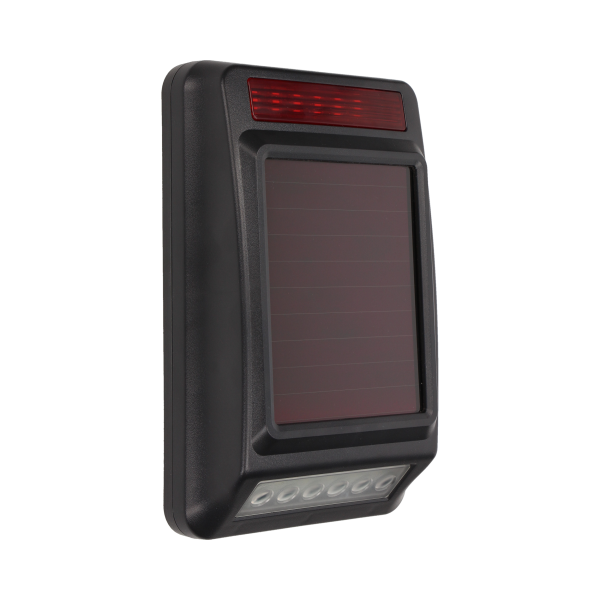 Solar, wireless siren