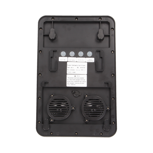 Solar, wireless siren