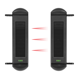 Solarna, zewnętrzna, 3-wiązkowa bariera podczerwieni