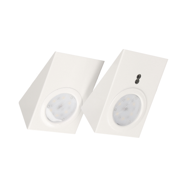 Under-cabinet LED light with a touchless switch