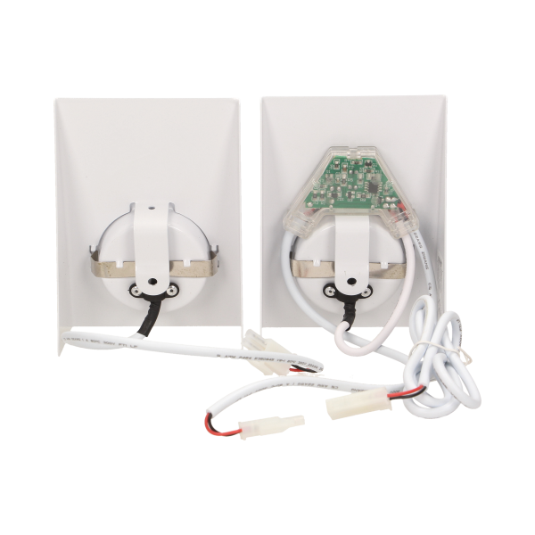 Zestaw opraw podszafkowych LED 2,5W, 180lm, 4000K, z wyłącznikiem bezdotykowym, biały