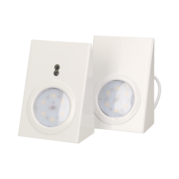 Under-cabinet LED light with a touchless switch