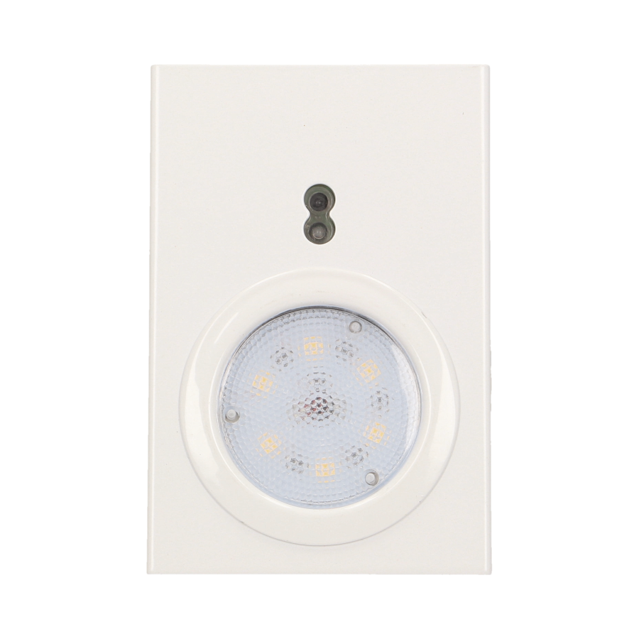 Under-cabinet LED light with a touchless switch