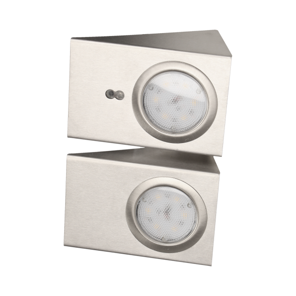 Under-cabinet LED light with a touchless switch