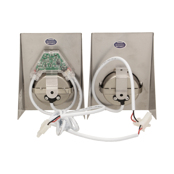 Under-cabinet LED light with a touchless switch