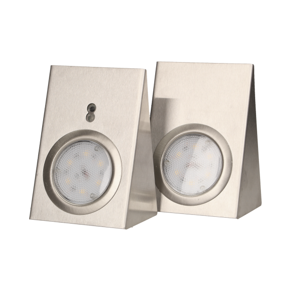 Under-cabinet LED light with a touchless switch