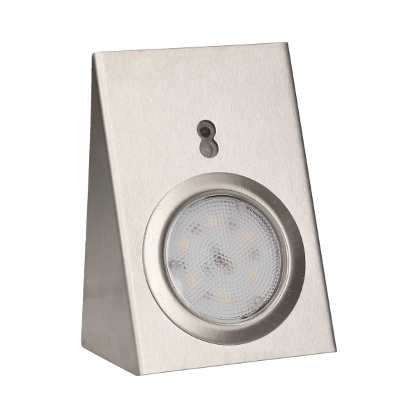 Zestaw opraw podszafkowych LED 2,5W, 180lm, 4000K, z wyłącznikiem bezdotykowym, INOX