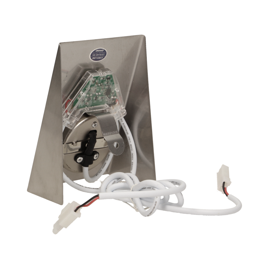 Under-cabinet LED light with a touchless switch