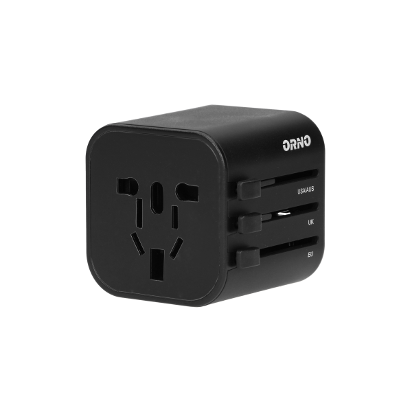 GOworld uniwersalny adapter podróżny do ponad 200 krajów świata, 100-240V, 8A