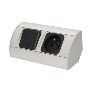 Set of furniture LED fixtures with switch and socket