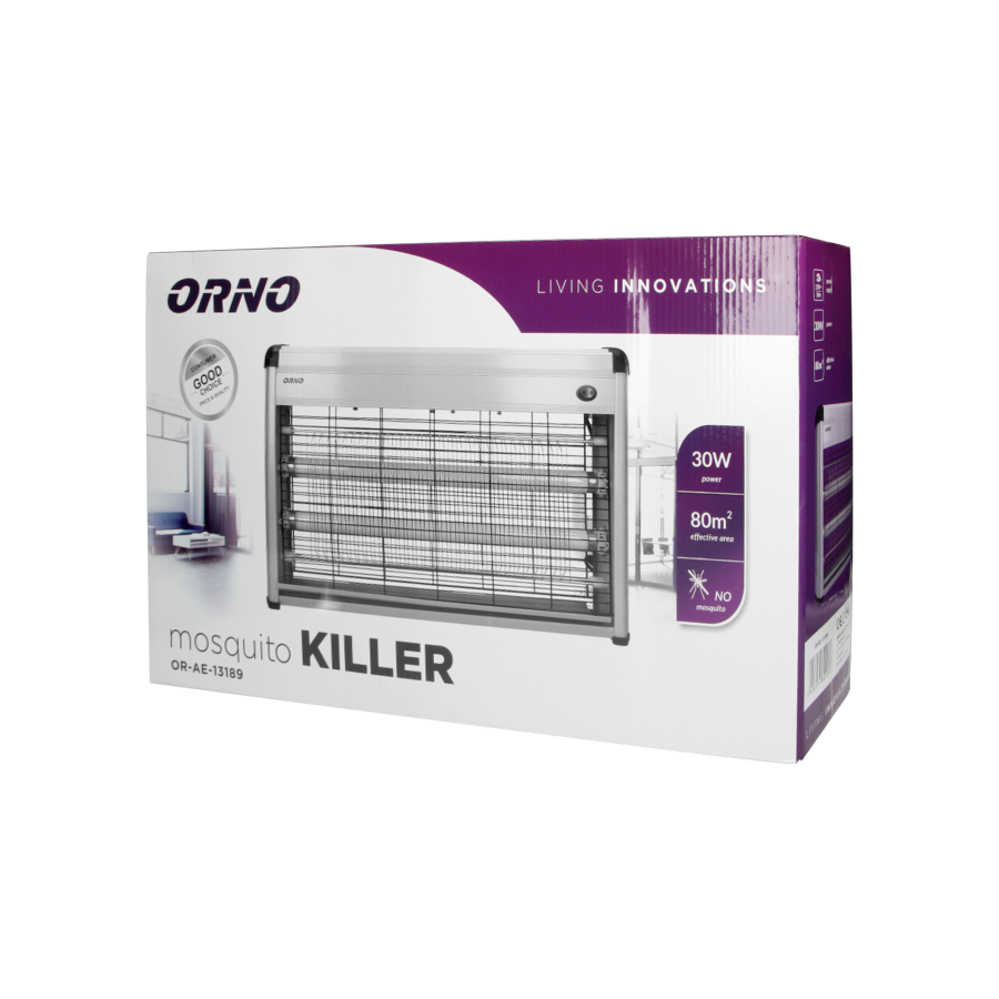 Mosquito killer lamp, 30W, 80m²