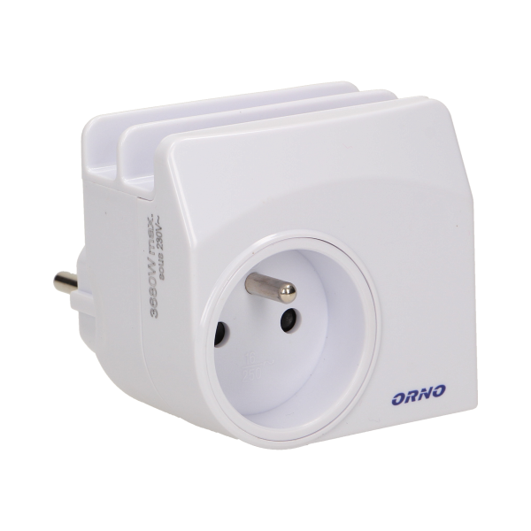 Ładowarka sieciowa USB z gniazdem elektrycznym i stacją dokującą *