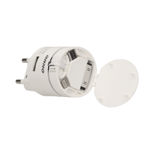 Ładowarka USB 3w1 z automatycznie zwijanym kablem