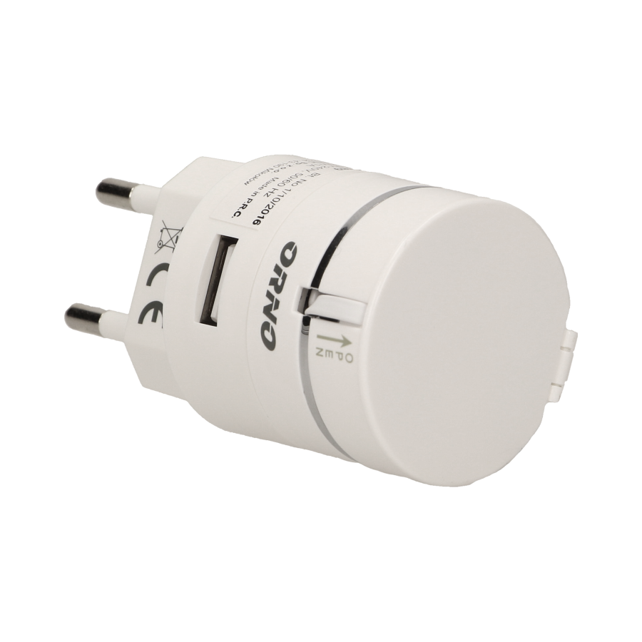 Ładowarka USB 3w1 z automatycznie zwijanym kablem