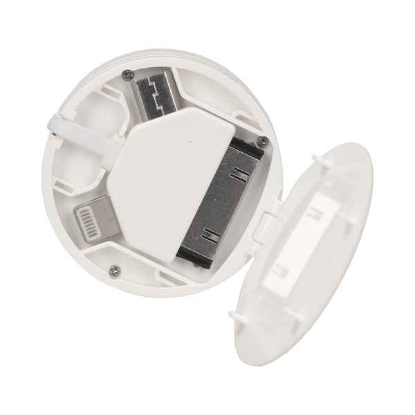 Ładowarka USB 3w1 z automatycznie zwijanym kablem