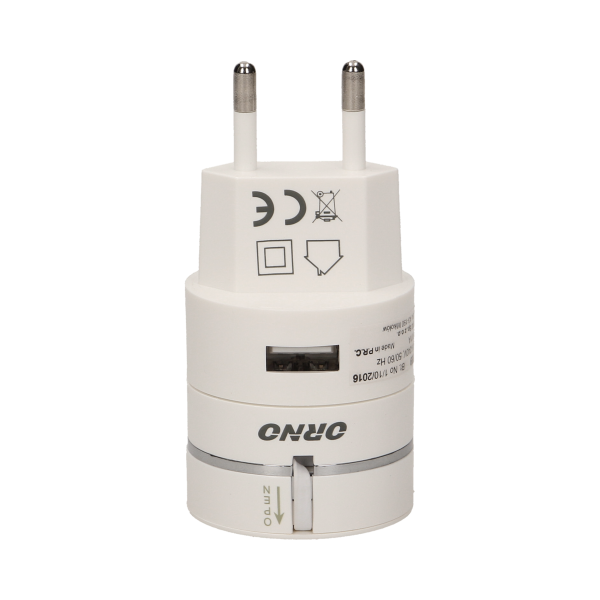 Ładowarka USB 3w1 z automatycznie zwijanym kablem