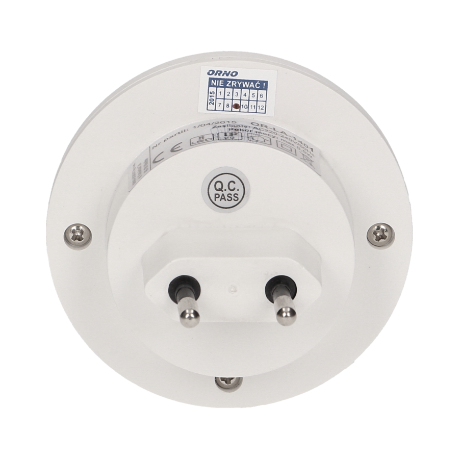 Plug-in LED night lamp with twilight sensor