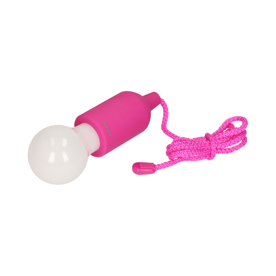 Pull LED light, pink