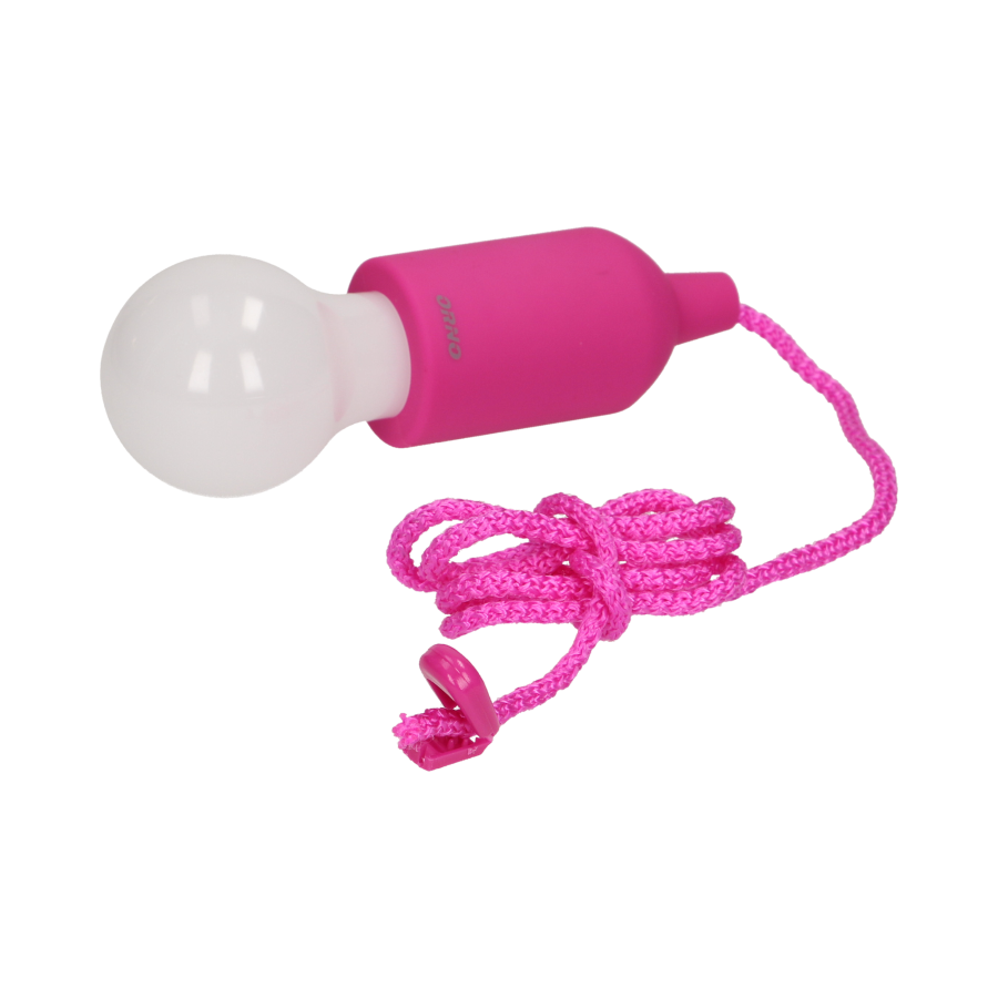 Pull LED light, pink